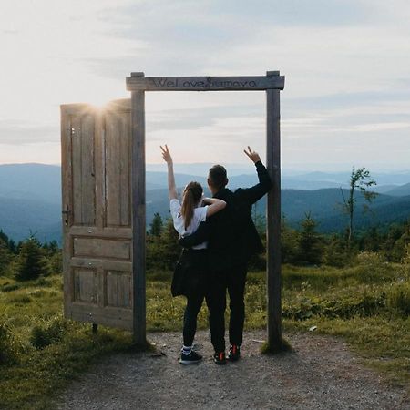 Apartamento Apartmán pod Jasanem Hojsova Stráž Brčálník Železná Ruda Exterior foto