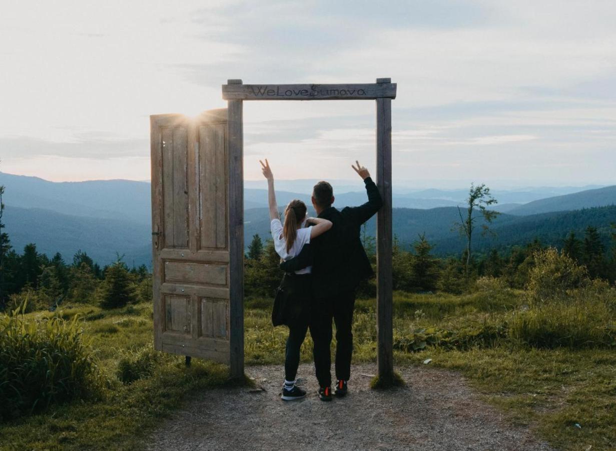 Apartamento Apartmán pod Jasanem Hojsova Stráž Brčálník Železná Ruda Exterior foto